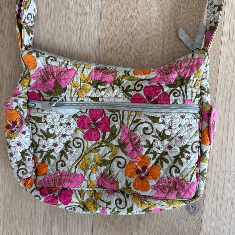 Vera Bradley crossbody bag // retired “Tea Garden” floral pattern